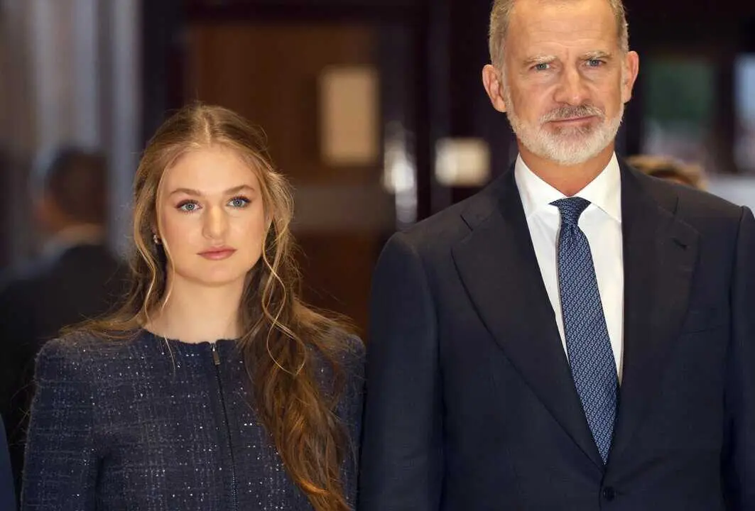  El Rey Felipe IV y la Princesa de Asturias<br>- Ra&uacute;l Terrel - Europa Press 