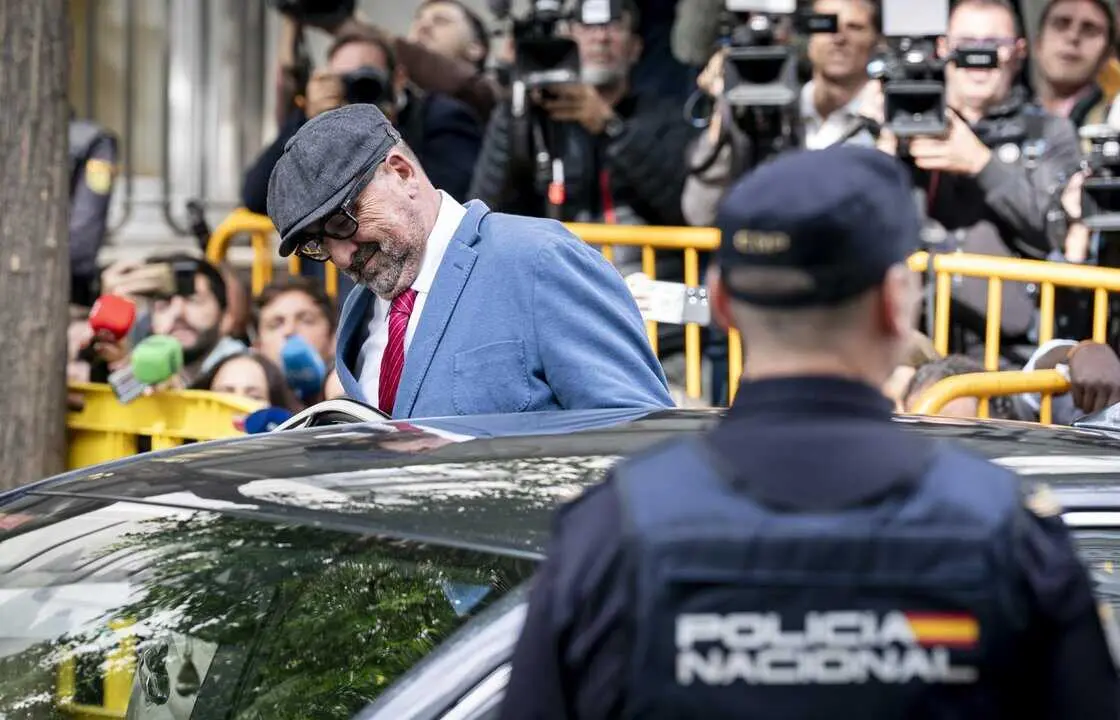  El exasesor ministerial Koldo Garc&iacute;a a su llegada al Tribunal Supremo<br>- A. P&eacute;rez Meca - Europa Press 