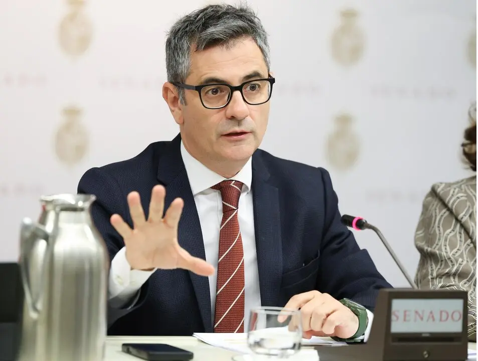 Archivo - El ministro de la Presidencia, Justicia y Relaciones con las Cortes, F&eacute;lix Bola&ntilde;os.
- Marta Fern&aacute;ndez - Europa Press - Archivo