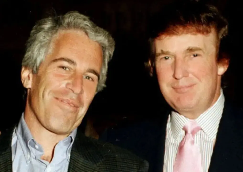 Jeffrey Epstein y Donald Trump