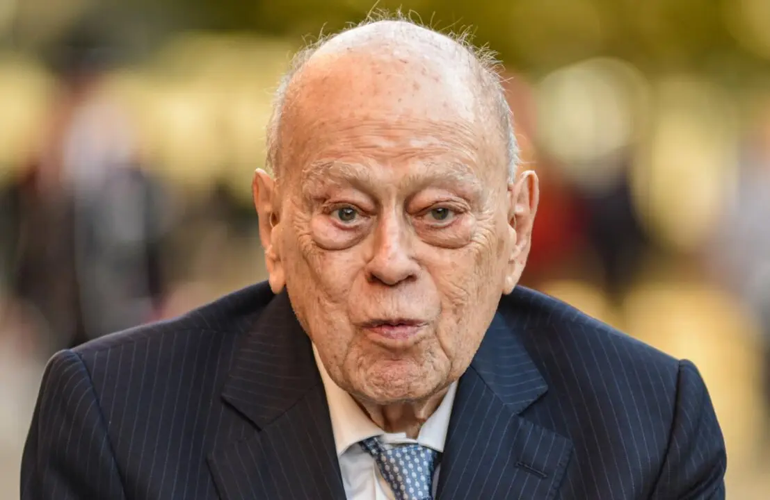 Archivo - El expresidente de la Generalitat, Jordi Pujol, a su llegada a la izada de la senyera, a 10 de septiembre de 2025, en Barcelona, Catalunya (Espa&ntilde;a).
- Alberto Paredes - Europa Press - Archivo