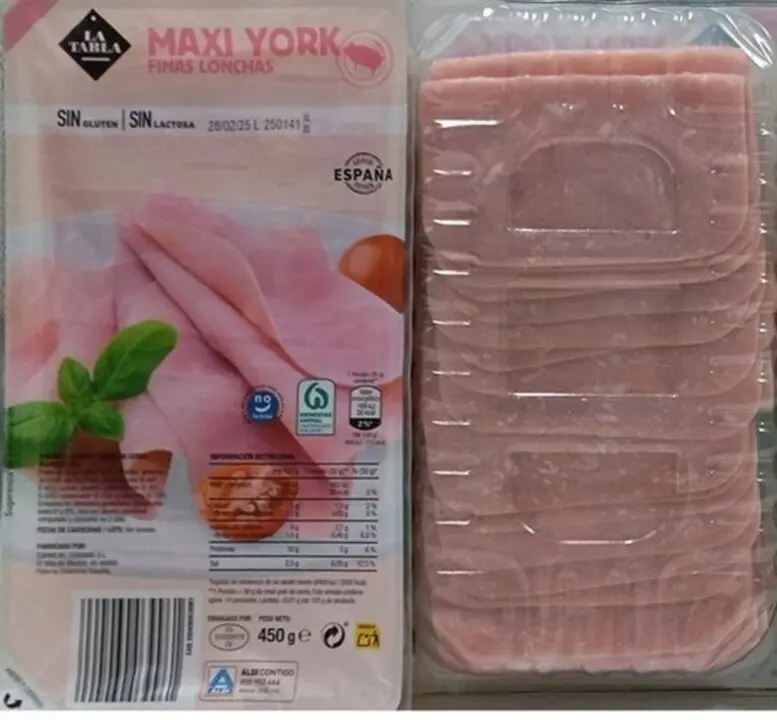 Imagen de uno de los productos afectados.
- AESAN