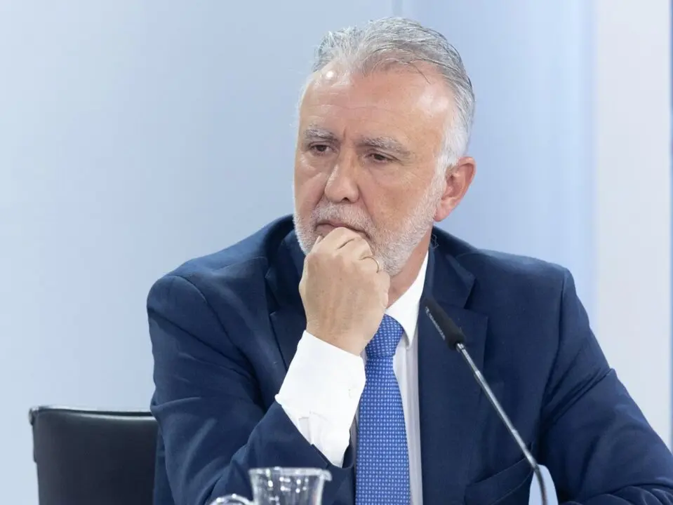 El ministro de Pol&iacute;tica Territorial y Memoria Democr&aacute;tica, &Aacute;ngel V&iacute;ctor Torres, durante una rueda de prensaa la rueda de prensa tras la reuni&oacute;n del Consejo de Ministros, en el Palacio de La Moncloa, a 18 de noviembre de 2025, en Madrid (Espa&ntilde;a).
- Eduardo Parra - Europa Press