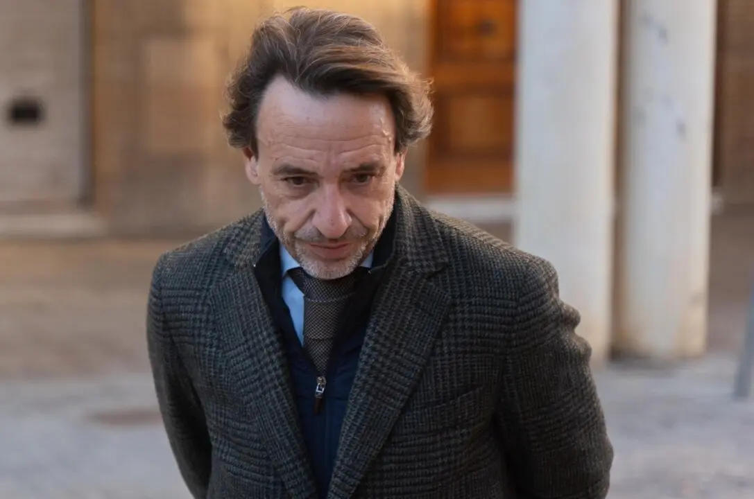 El jefe de gabinete de Maz&oacute;n, Jos&eacute; Manuel Cuenca, a su llegada a los juzgados de Catarroja
- JORGE GIL/EUROPA PRESS