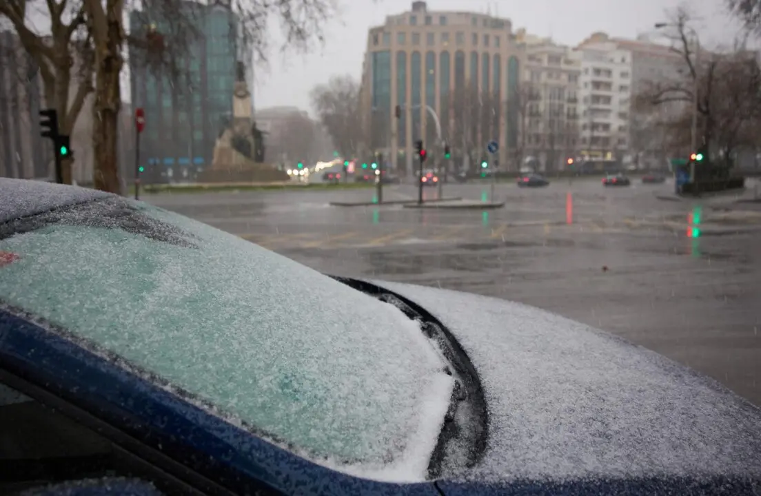 Archivo - Una fuerte granizada en el centro de Madrid, a 2 de marzo de 2024, en Madrid (Espa&ntilde;a).
- Jes&uacute;s Hell&iacute;n - Europa Press - Archivo