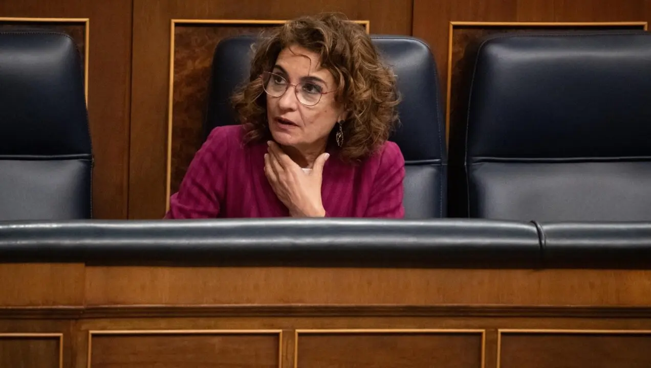 La vicepresidenta primera y ministra de Hacienda, Mar&iacute;a Jes&uacute;s Montero.
- Fernando S&aacute;nchez - Europa Press
