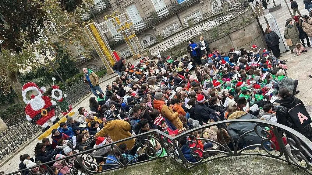 Un grupo de ni&ntilde;os participan en la iniciativa de la Iglesia 'Sembradores de Estrellas'.