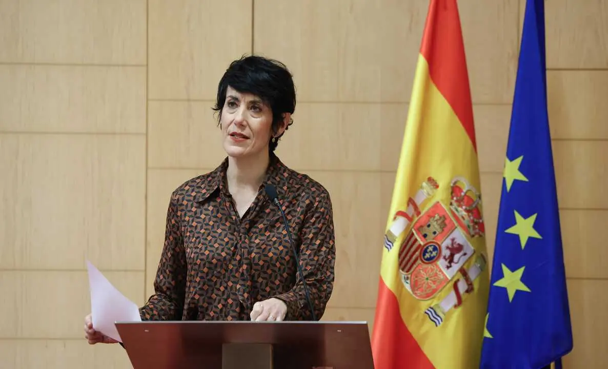 La ministra de Inclusi&oacute;n, Seguridad Social y Migraciones, Elma Saiz