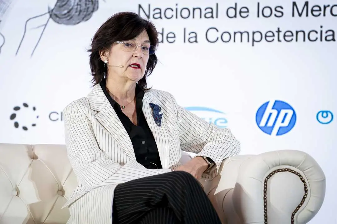 Archivo - La presidenta de LA CNMC, Cani Fern&aacute;ndez Vici&eacute;n, durante la primera jornada del Forbes Spain Economic Summit 2025, en el Hotel Villa Magna, a 25 de septiembre de 2025, en Madrid (Espa&ntilde;a). El encuentro, que tiene lugar los d&iacute;as 25 y 26 de septiem
