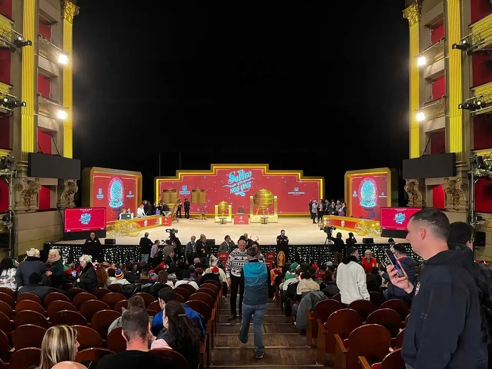 Comienza el sorteo de la loter&iacute;a de Navidad 2025