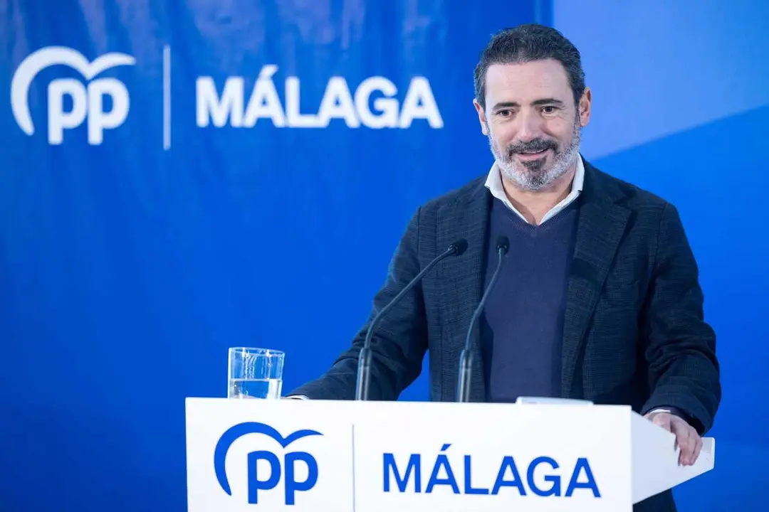 El secretario general del PP de M&aacute;laga y parlamentario andaluz, Jos&eacute; Ram&oacute;n Carmona