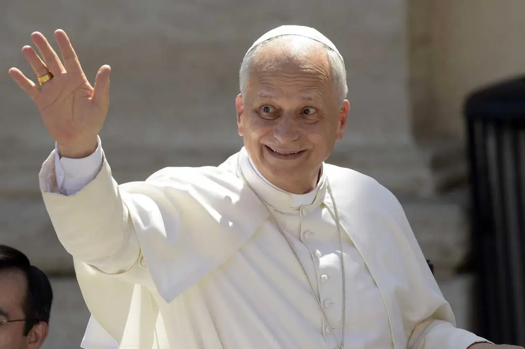 Archivo - El Papa Le&oacute;n XIV durante la canonizaci&oacute;n de Carlo Acutis, en la Plaza de San Pedro del Vaticano, a 7 de septiembre de 2025, en Roma (Italia). 