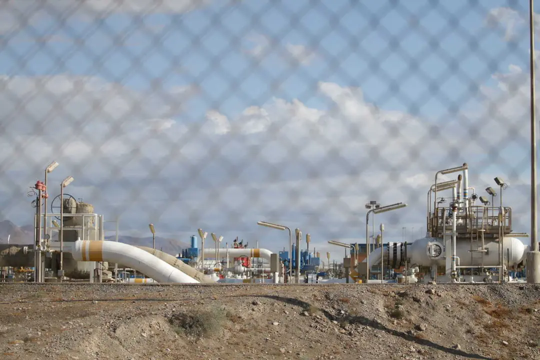 Archivo - Instalaciones del gasoducto Medgaz Almer&iacute;a-Chinchilla. A 11 de noviembre de 2022, en Almer&iacute;a (Andaluc&iacute;a, Espa&ntilde;a).