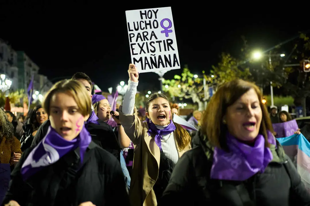 25/11/22  SANTANDER
ep Manifestacio 
D&iacute;a contra la violencia a la mujer

FOTO: JUAN MANUEL SERRANO ARCE