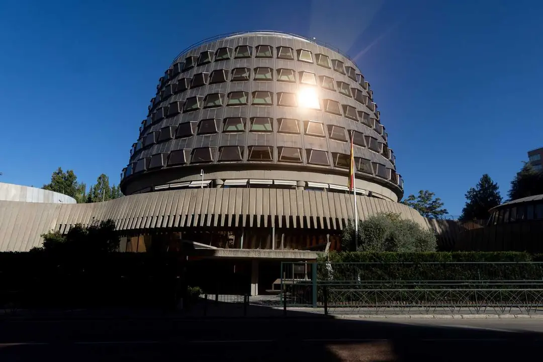 Archivo - Fachada de la sede del Tribunal Constitucional de Espa&ntilde;a, a 26 de septiembre de 2025, en Madrid (Espa&ntilde;a).