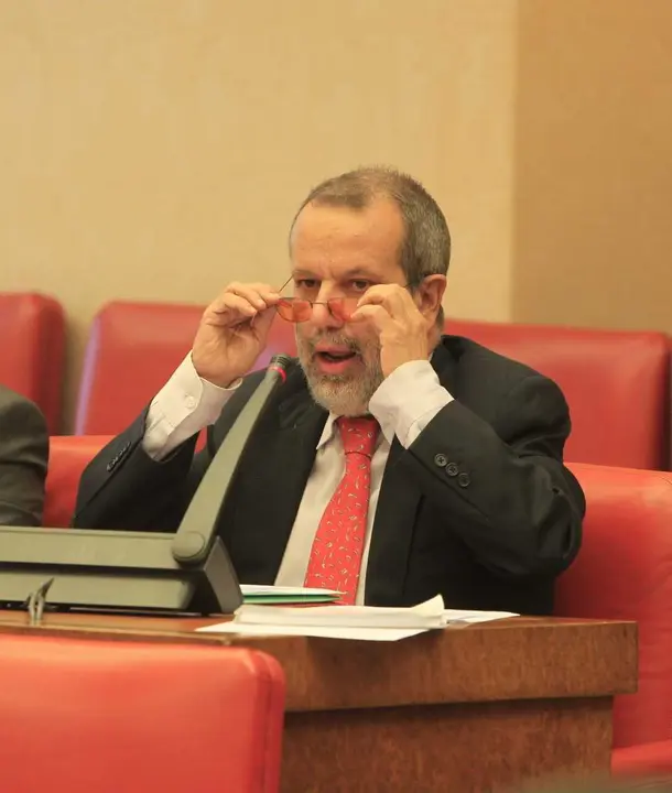Archivo - Francisco Fern&aacute;ndez Marug&aacute;n, diputado del PSOE .