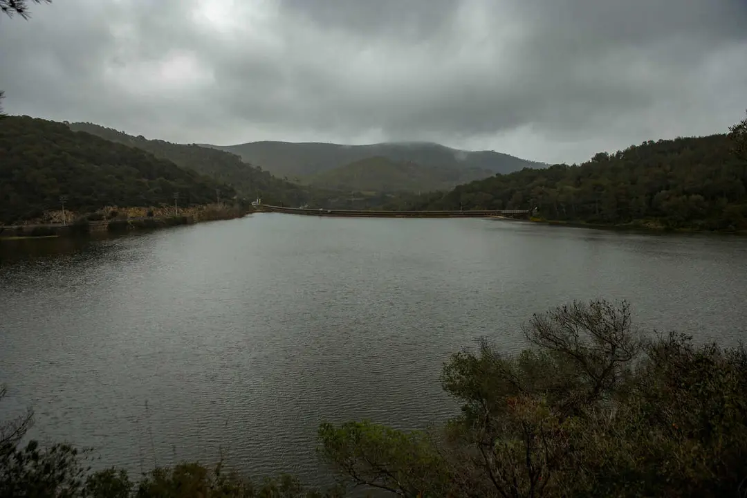 Archivo - Vista del embalse de Foix , en Castellet y Gornal, Barcelona.