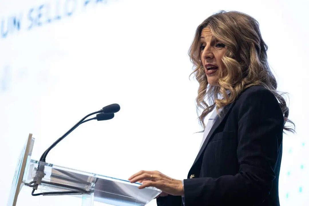 La vicepresidenta segunda y ministra de Trabajo y Econom&iacute;a Social, Yolanda D&iacute;az.