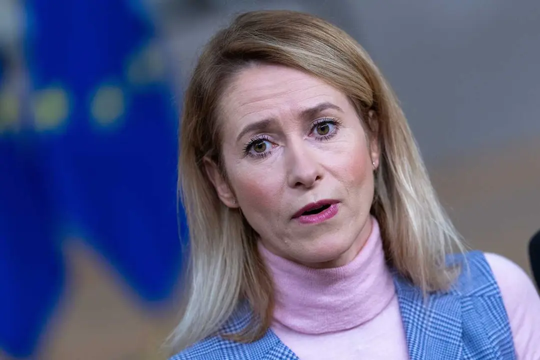La Alta Representante de la Uni&oacute;n Europea para Pol&iacute;tica Exterior, Kaja Kallas.