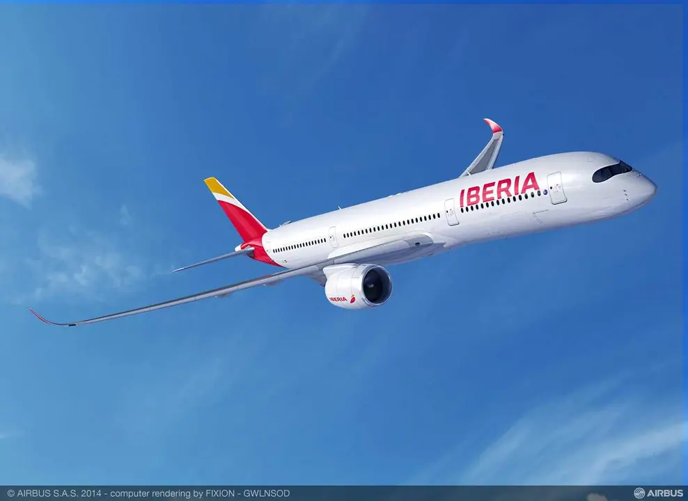 Archivo - Avi&oacute;n de Iberia