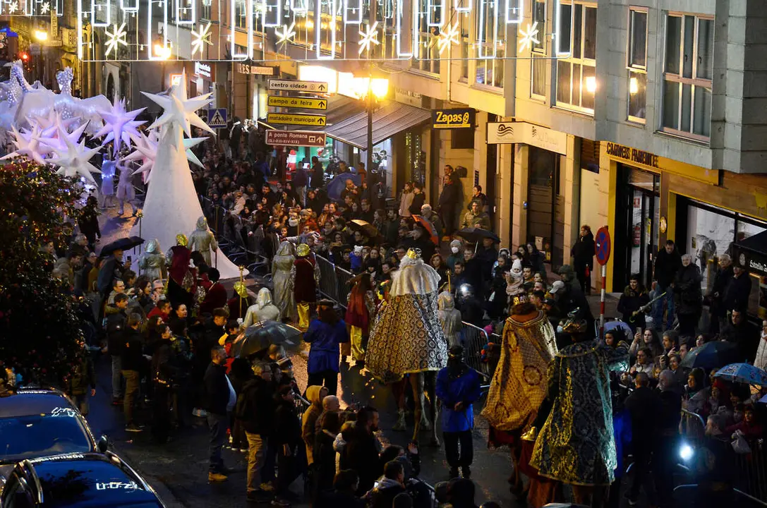 CABALGATA REYES MAGOS OURENSE . 05/01/24. FOTO ROSA VEIGA
