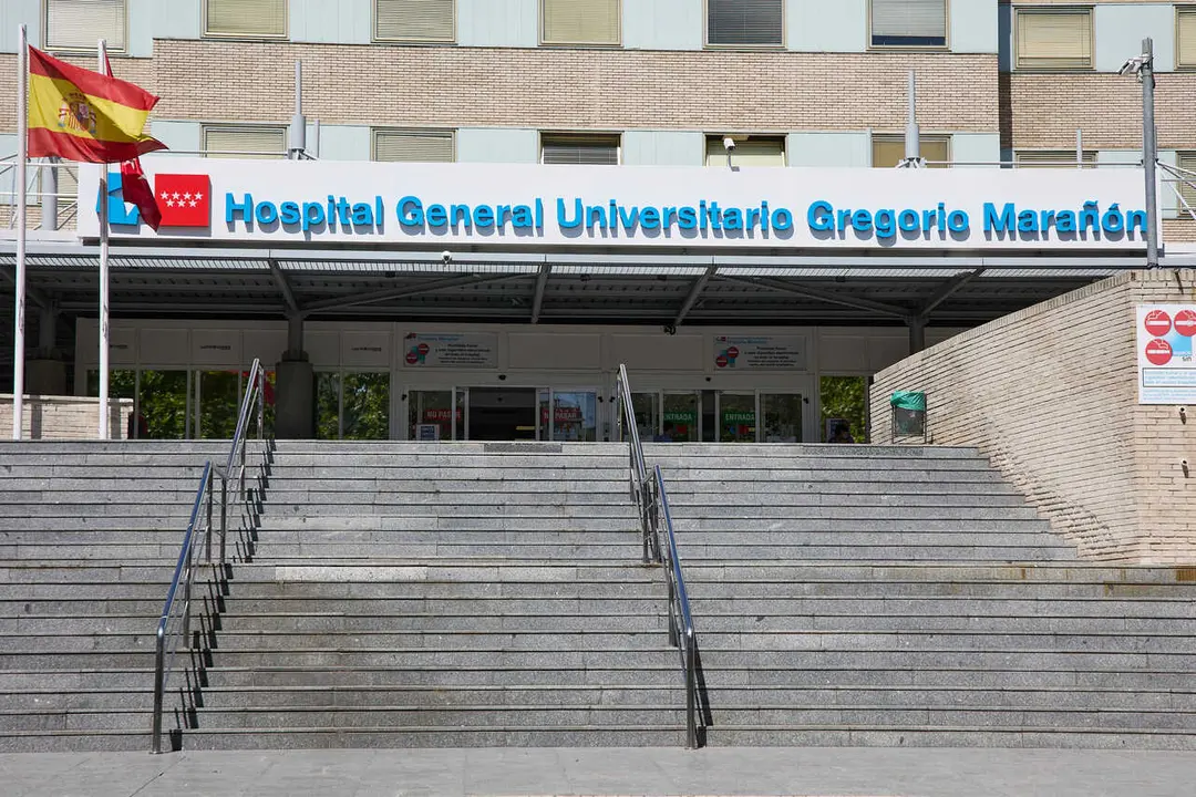 Archivo - Fachada del Hospital General Universitario Gregorio Mara&ntilde;&oacute;n