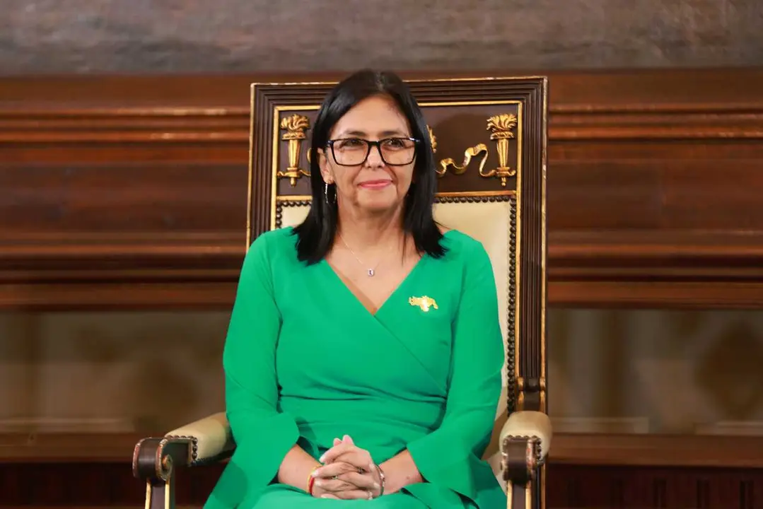 La presidenta encargada de Venezuela, Delcy Rodr&iacute;guez.