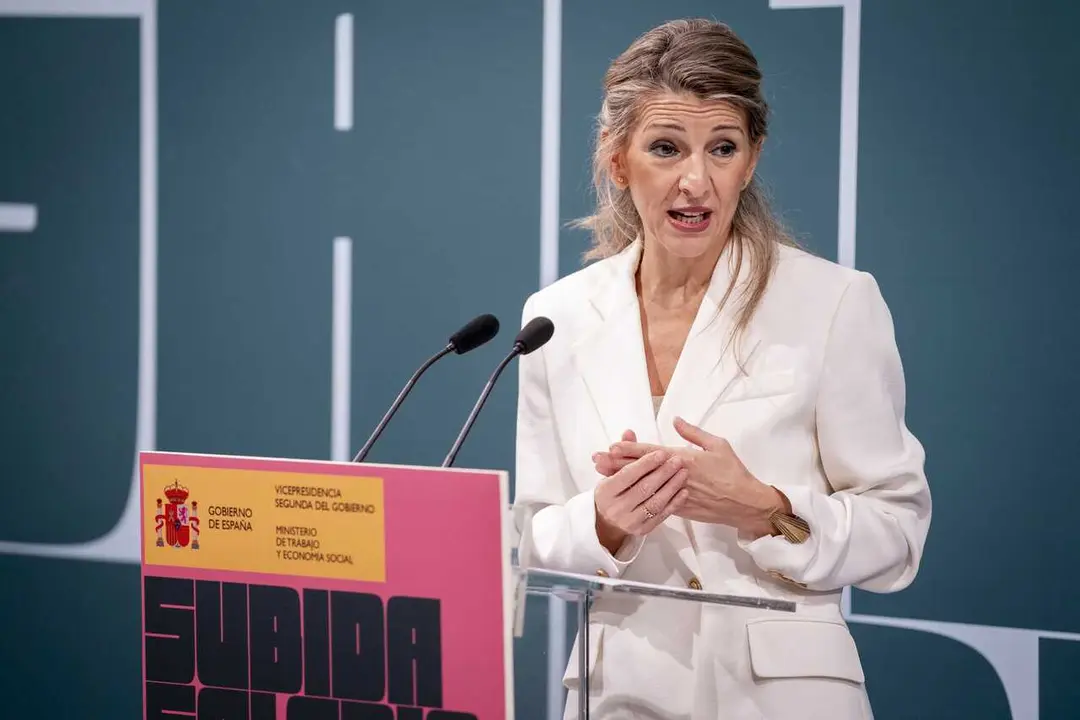 Archivo - La vicepresidenta segunda y ministra de Trabajo y Econom&iacute;a Social, Yolanda D&iacute;az