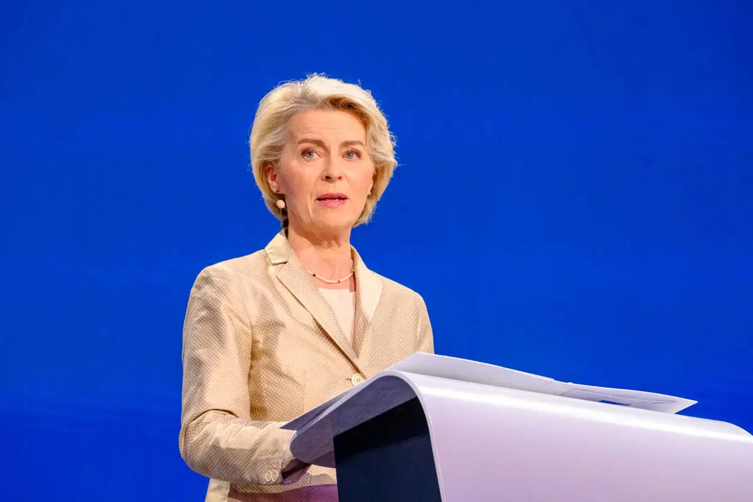 Archivo - La presidenta de la Comisi&oacute;n Europea, Ursula von der Leyen, en una imagen de archivo.