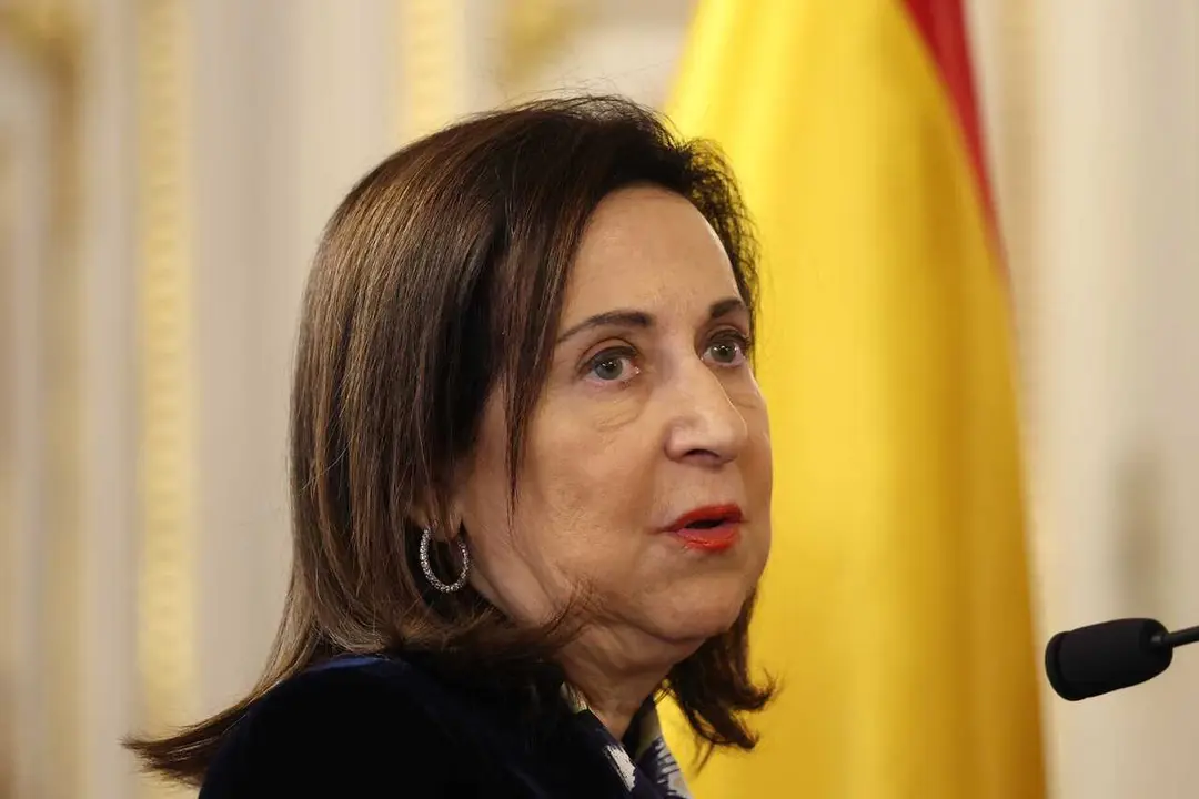 La ministra de Defensa, Margarita Robles, preside el acto de imposici&oacute;n de condecoraciones con motivo de la DANA 2024, a 14 de enero de 2026, en Madrid (Espa&ntilde;a).