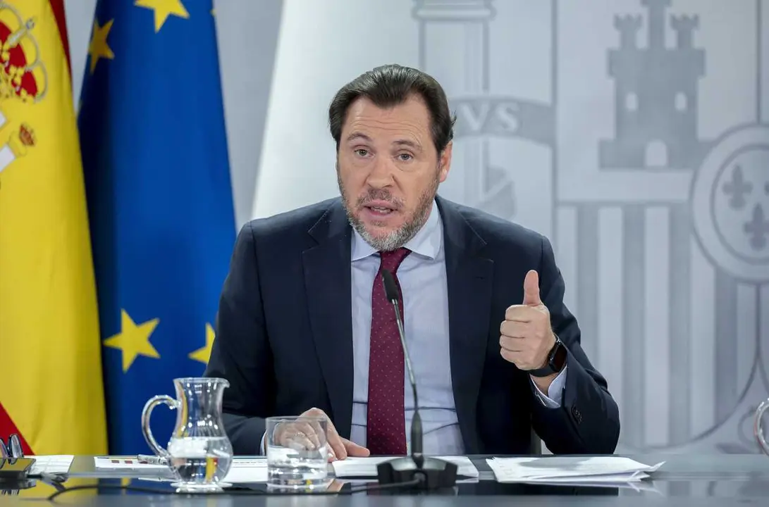 El ministro de Transportes y Movilidad Sostenible, &Oacute;scar Puente