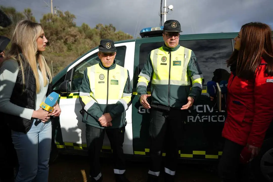 &Aacute;ngel Ayala y Arturo Carmona, los primeros agentes de la Guardia Civil en llegar al lugar del accidente ferroviario de Adamuz.