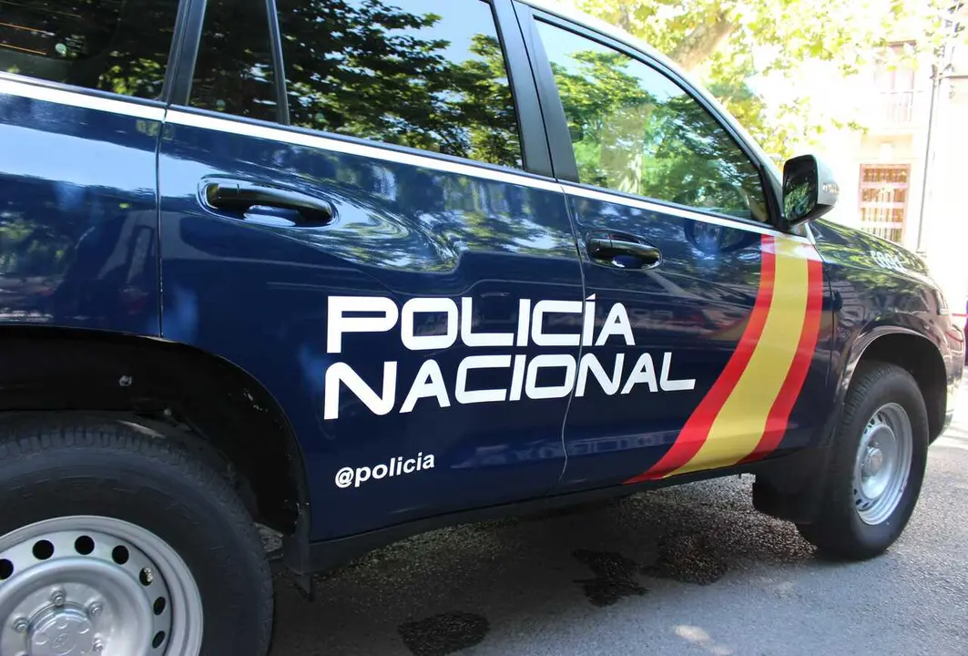 Archivo - Coche de la Polic&iacute;a Nacional