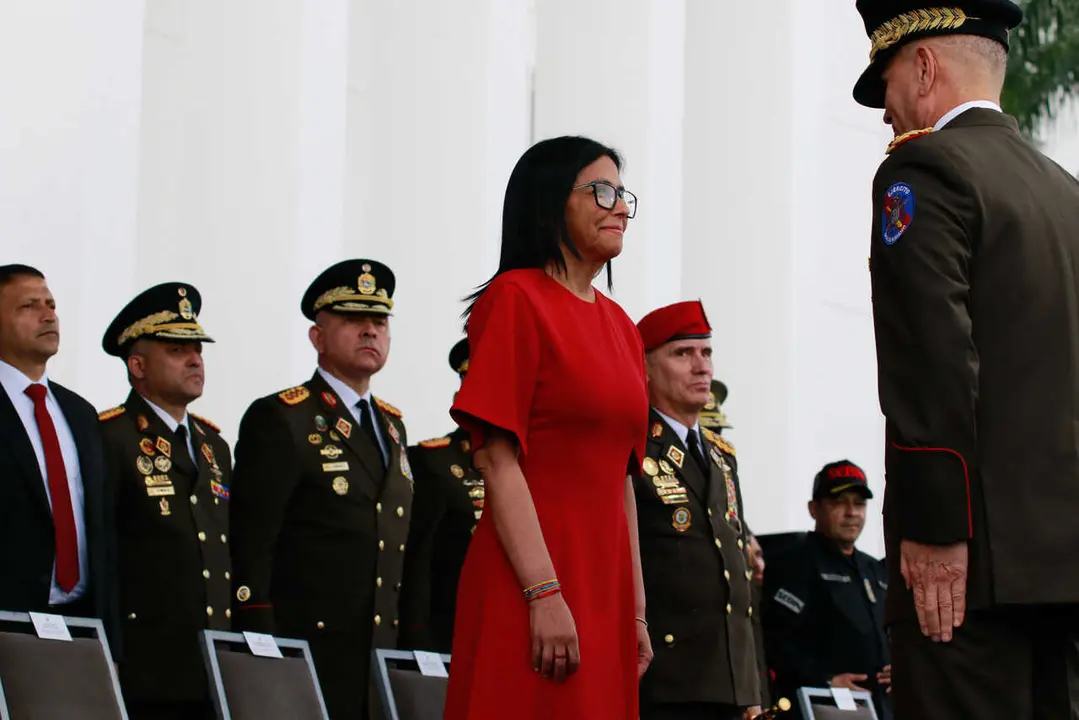 La presidenta encargada de Venezuela, Delcy Rodr&iacute;guez 