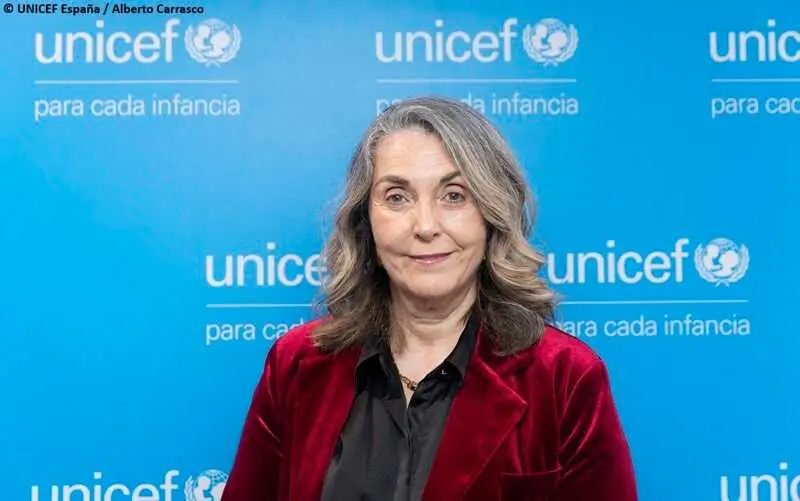 La nueva presidenta de UNICEF Espa&ntilde;a, Mar&iacute;a &Aacute;ngeles Espinosa.