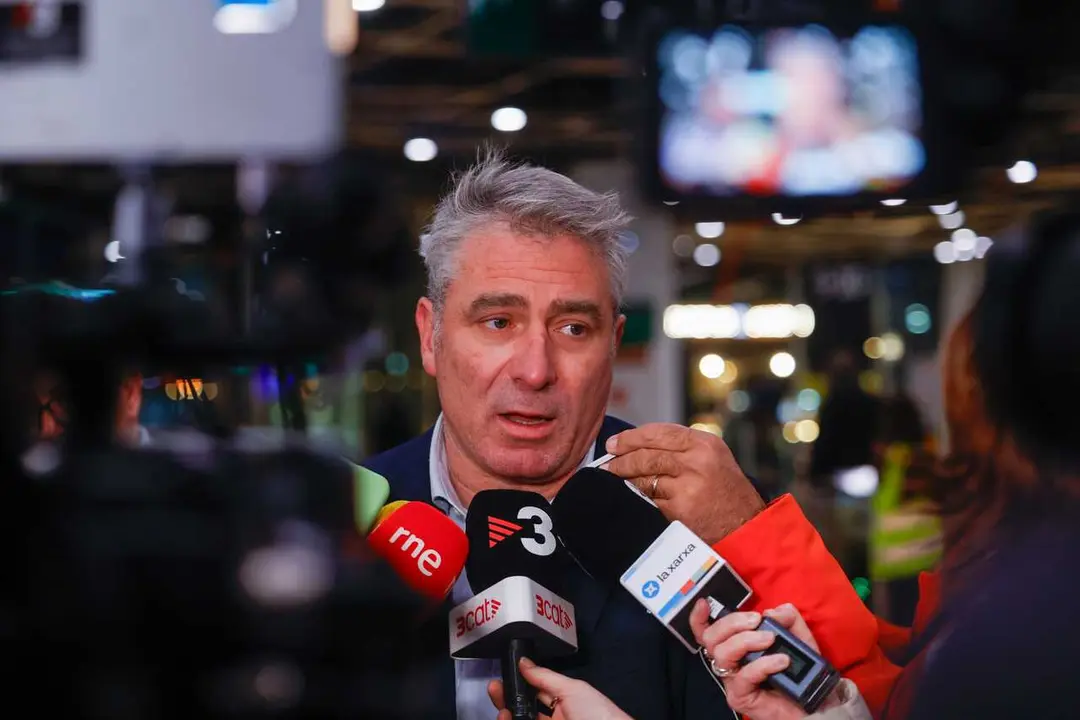 El portavoz de Renfe en Catalunya, Antonio Carmona, en una imagen de archivo.