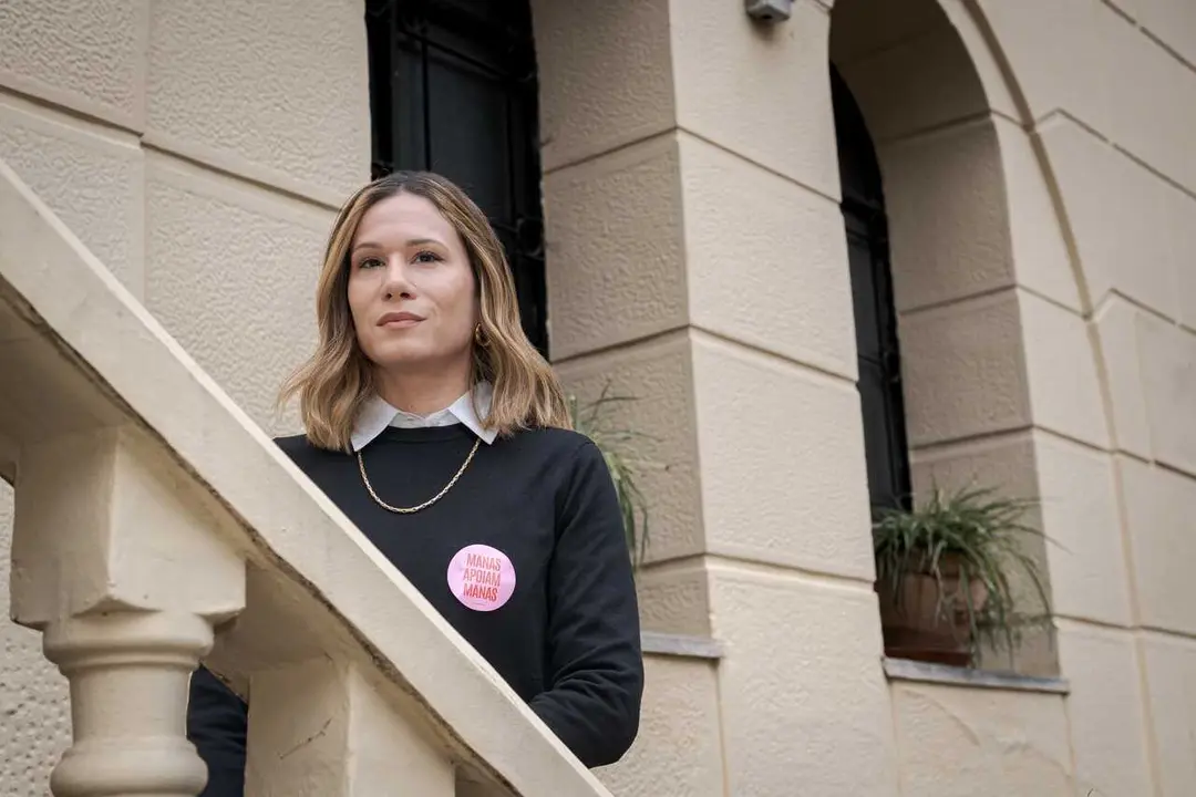 La cineasta Marianna Brennand durante una entrevista para Europa Press, en la embajada de Brasil, a 4 de febrero de 2026, en Madrid (Espa&ntilde;a). Su pel&iacute;cula &lsquo;Manas&rsquo; ha sido nominada a Mejor Pel&iacute;cula Iberoamericana en los Goya 2026.