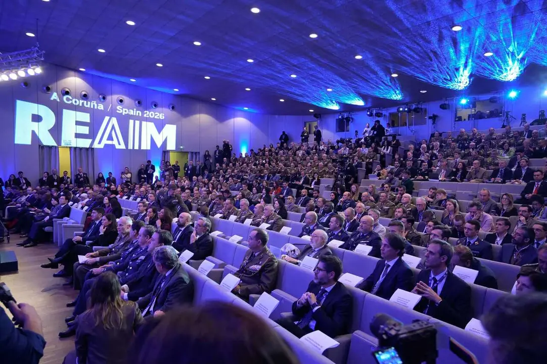 Asistentes durante la tercera cumbre mundial sobre Inteligencia Artificial Responsable en A Coru&ntilde;a