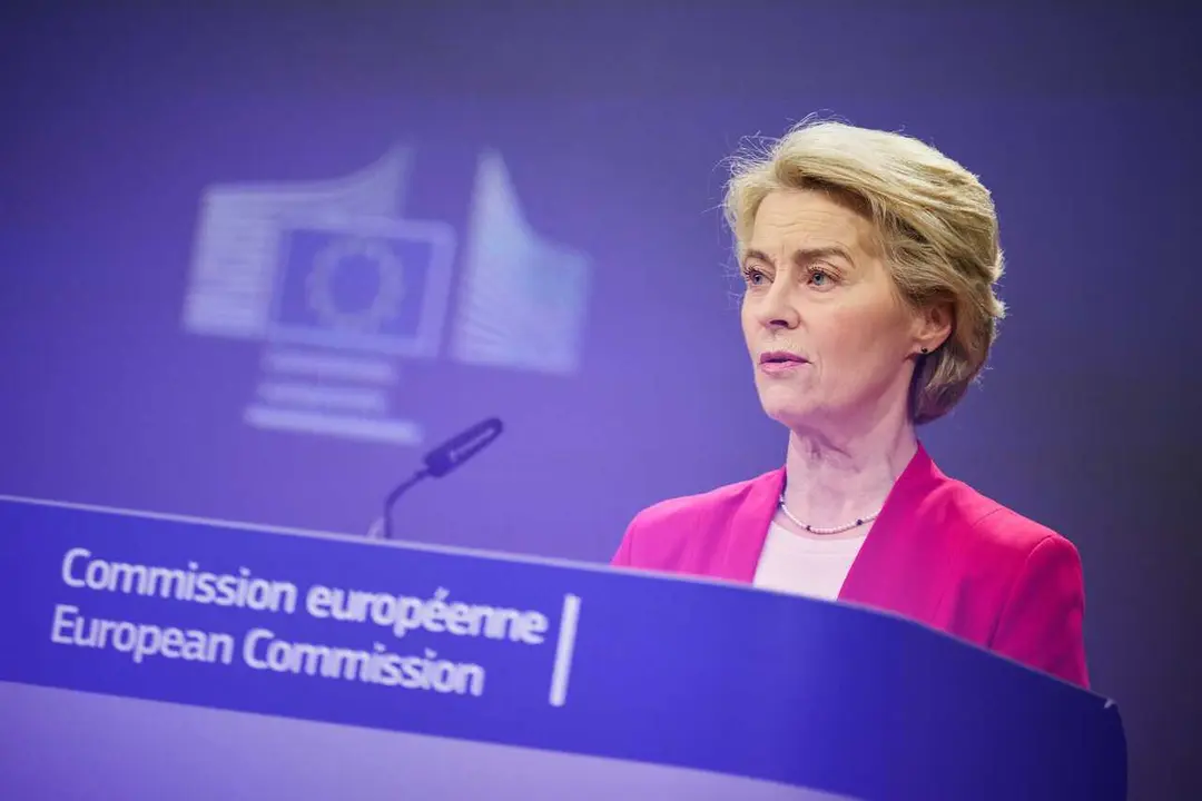 Archivo - La presidenta de la Comisi&oacute;n Europea, Ursula von der Leyen