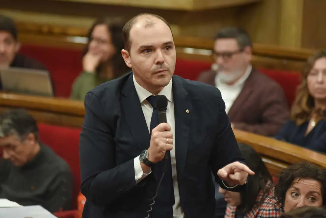 Archivo - El conseller de Presidencia de la Generalitat, Albert Dalmau