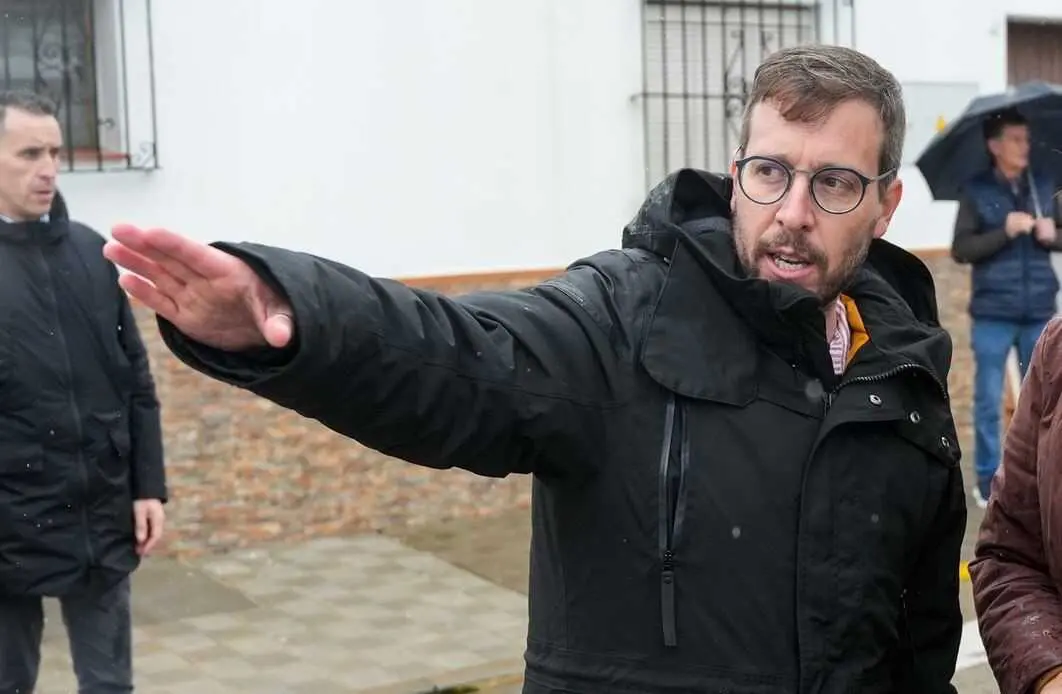 El subdelegado del Gobierno, en la visita realizada a El Palmar, uno de los municipios m&aacute;s afectados por las consecuencias del temporal.