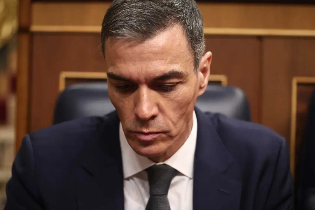 El presidente del Gobierno, Pedro S&aacute;nchez, en una sesi&oacute;n de control al Gobierno, en el Congreso de los Diputados, a 11 de febrero de 2026, en Madrid (Espa&ntilde;a). 