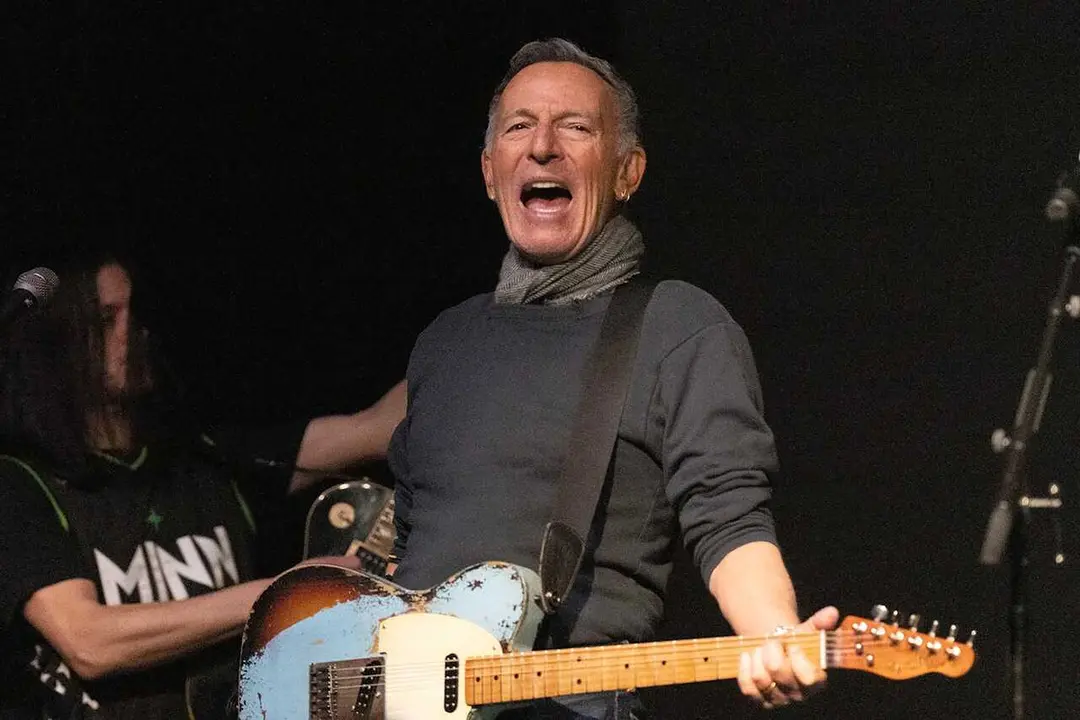 Bruce Springsteen performs &igrave;The Ghost of Tom Joad&icirc; at First Avenue on Jan. 30. The Boss will return to Minneapolis with the E Street Band on March 31. (Alex Kormann / The Minnesota Star Tribune)