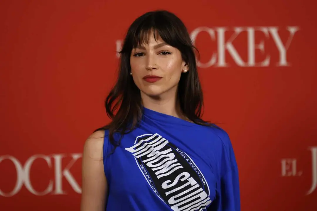 Archivo - &Uacute;rsula Corber&oacute; posa en el photocall de la presentaci&oacute;n de la pel&iacute;cula 'El Jockey'