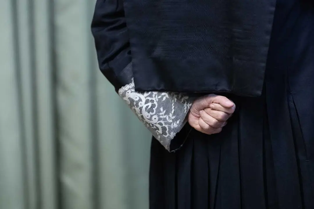 Archivo - Pu&ntilde;etas durante el acto de toma posesi&oacute;n de la nueva auditor presidenta del Tribunal Militar Central, ante el Pleno del Consejo General del Poder Judicial (CGPJ), a 21 de marzo de 2025, en Madrid (Espa&ntilde;a). 