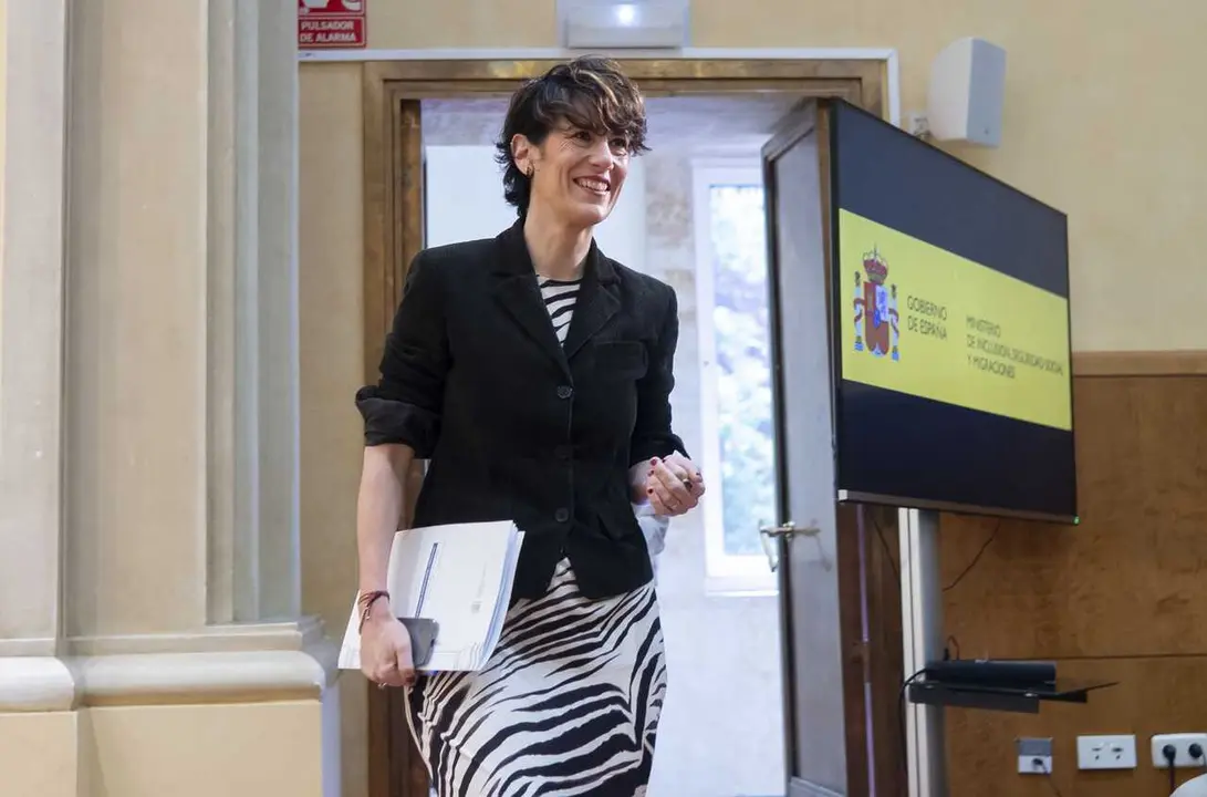Archivo - La ministra de Inclusi&oacute;n, Seguridad Social y Migraciones, Elma Saiz.