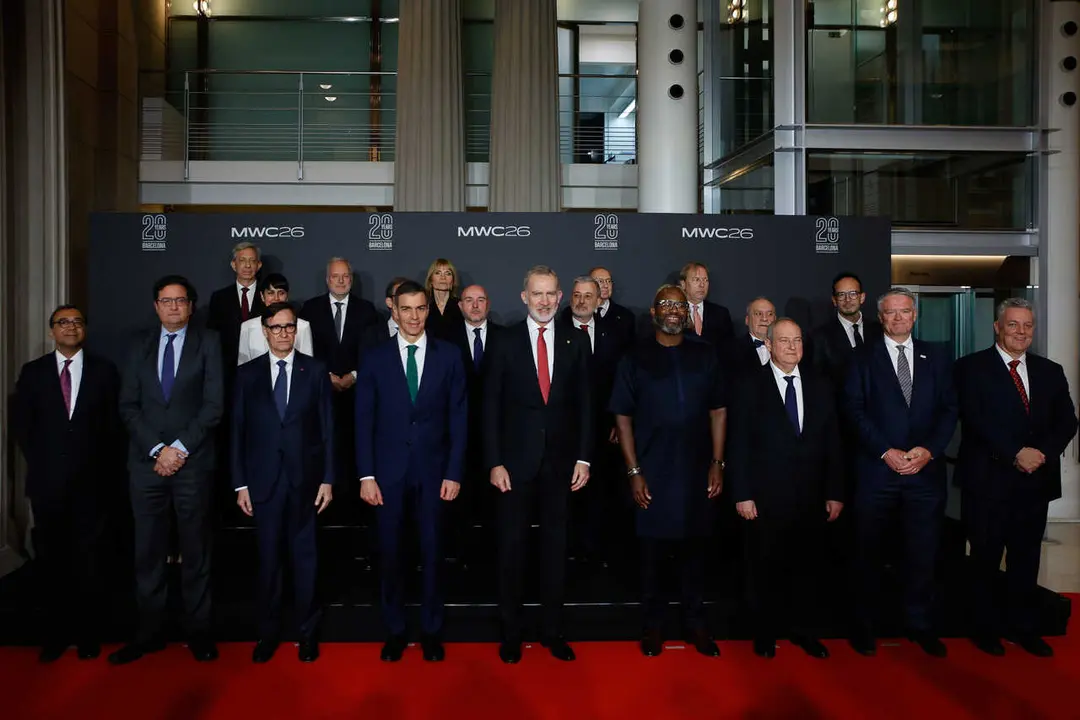 Foto de familia de la cena inaugural