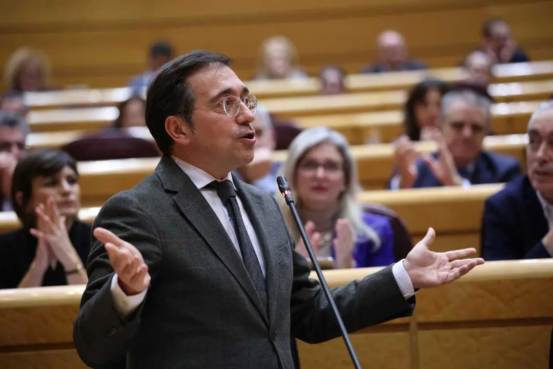 El ministro de Asuntos Exteriores, Uni&oacute;n Europea y Cooperaci&oacute;n, Jos&eacute; Manuel Albares