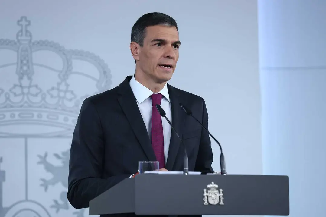 Archivo - El presidente del Gobierno, Pedro S&aacute;nchez