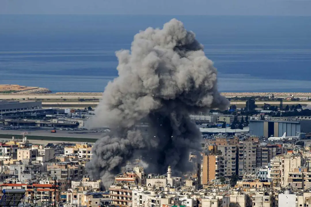 Bombardeo israel&iacute; sobre L&iacute;bano